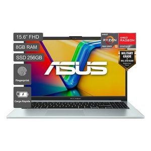 Oferta de Laptop ASUS Vivobook Go 15 AMD Ryzen 5 7520U 8GB 256GB 15.6" por S/ 1749 en Tottus