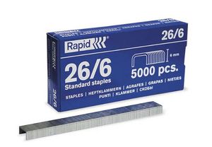 Oferta de Grapas Rapid 26/6 (para 20Hjs) X5000 por S/ 4,9 en Comercial Li