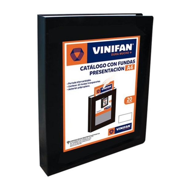 Oferta de Catalogo Vinifan con Fundas x20 Negro por S/ 7,12
