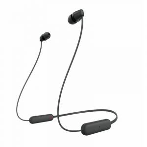 Oferta de Sony WI-C100/BZ Bluetooth Audífonos Inalámbricos - Negro por S/ 89,9 en Phantom