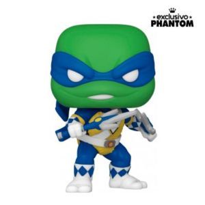 Oferta de Funko Pop Mighty Morphin Power Rangers / Teenage Mutant Ninja Turtles - Leonardo (Exclusivo Phantom - Funkoville SDCC 2022) por S/ 99,9 en Phantom