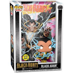 Oferta de Funko Pop Comic Cover: DC Comics - Black Adam (Glows in the dark) por S/ 129,9 en Phantom