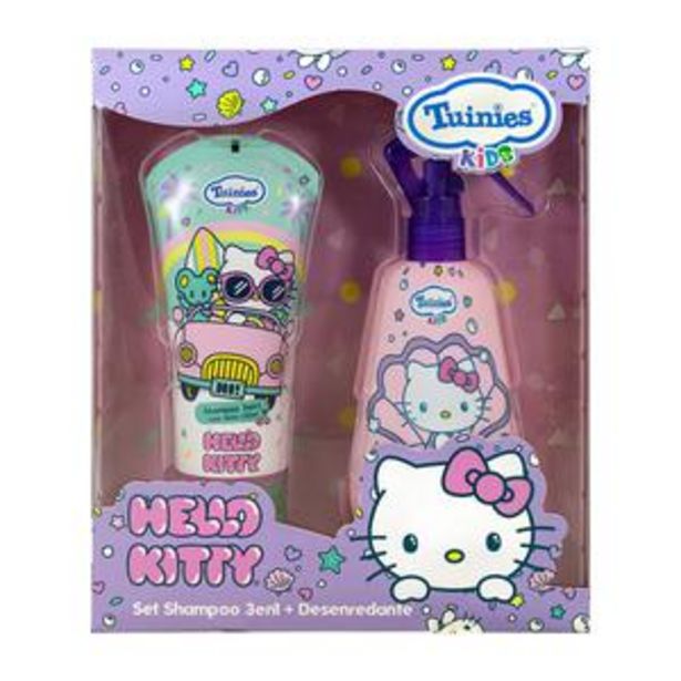 Oferta de Set Desenredante + Shampoo Hello Kitty por S/ 13,7