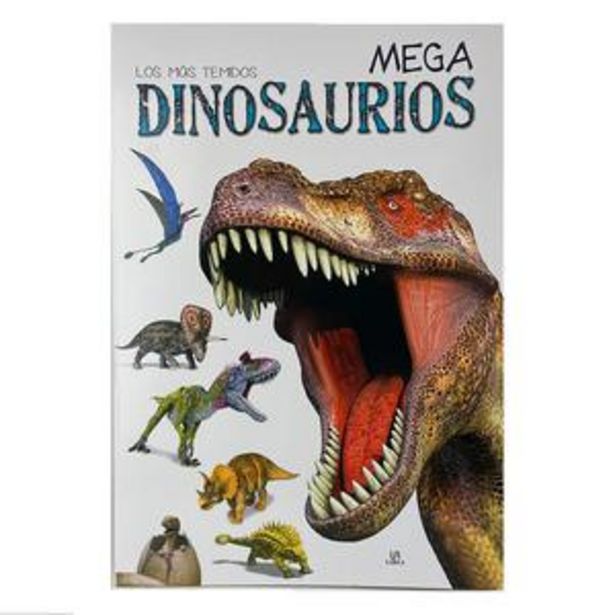 Oferta de Mega Dinosaurios Libro Gigante (Inca) por S/ 25