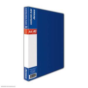 Oferta de Catálogo Flex X 40 Fundas A-4 Azul por S/ 14,1 en Tai Loy