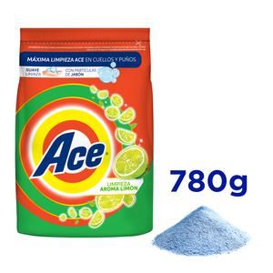 Oferta de Detergente En Polvo Ace Limon 780Gr por S/ 9,9 en Tai Loy