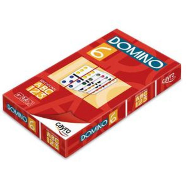 Oferta de Domino Cayro Doble 6 En Caja por S/ 16