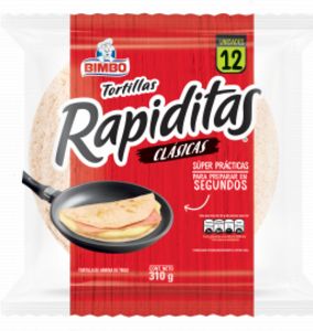 Oferta de Tortillas Clásicas Rapiditas Bimbo - Envase 310 gr - Unidad por S/ 8,9 en Freshmart
