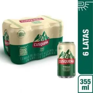 Oferta de Cerveza Cusqueña Trigo 6Pack - Lata 355 Ml - Unidad por S/ 19,9 en Freshmart
