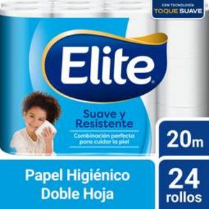 Oferta de Papel Higiénico Doble Hoja Elite - Pack 24 und por S/ 24,03 en Freshmart