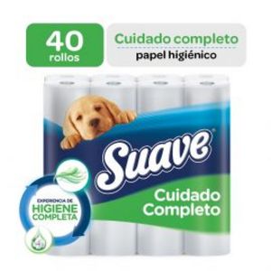 Oferta de Papel Higiénico Suave Cuidado Completo - Pack 40 und - Unidad por S/ 39,5 en Freshmart