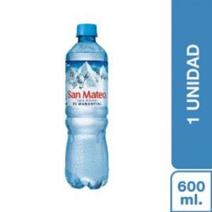 Oferta de Agua Mineral Sin Gas San Mateo - Botella 600ml - Unidad por S/ 1,3 en Freshmart