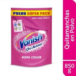 Oferta de Quitamanchas en Polvo Oxi Action Rosa Gold Vanish Paquete 8 por S/ 35,7 en Freshmart