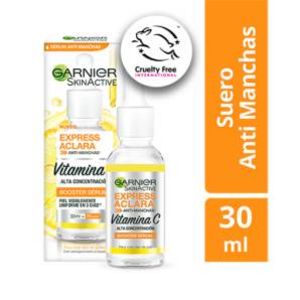 Oferta de Booster Serum Anti Manchas Garnier Skin Active Express Aclara - Frasco 30 ML por S/ 46,9 en InkaFarma
