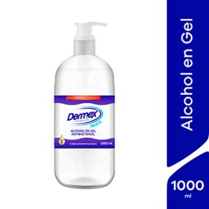 Oferta de Alcohol Gel Dermex Antibacterial Neutro - Frasco 1000 ML por S/ 6,9 en InkaFarma