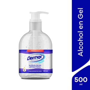 Oferta de Alcohol en Gel Dermex Antibacterial Neutro - Frasco 500 ML por S/ 2 en InkaFarma