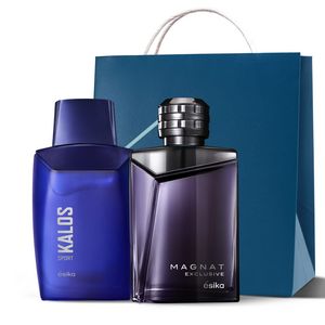 Oferta de Set Perfume de Hombre Magnat Exclusive + Kalos Sport por S/ 195 en Ésika