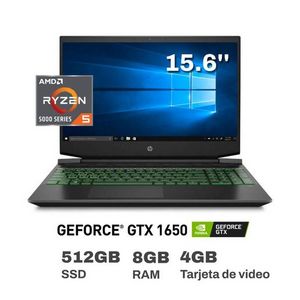 Oferta de Laptop Gamer HP Pavilion 15-ec2502la AMD Ryzen 5 8GB RAM 512GB SSD 15.6" GTX 1650 por S/ 2699 en Oechsle