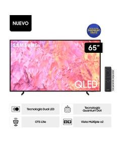 Oferta de Televisor Samsung Smart TV 65" QLED 4K QN65Q60CAGXPE (2023) por S/ 2099 en Hiraoka