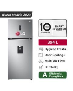 Oferta de Refrigeradora LG Top Freezer GT39SGP1 Door Cooling 394L por S/ 1899 en Hiraoka