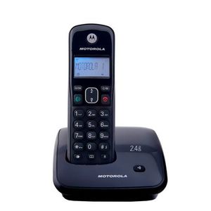 Oferta de Teléfono Inalámbrico Motorola AURI 2020 Negro por S/ 149 en Hiraoka