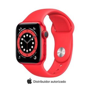 Oferta de Apple Watch Series 6 GPS 40mm Red por S/ 1599 en Hiraoka