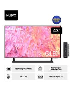 Oferta de Televisor Samsung Smart TV 43" QLED 4K QN43Q65CAGXPE (Nuevo) por S/ 1349 en Hiraoka