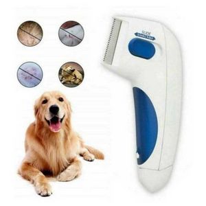 Oferta de Peine cepillo eléctrico anti pulgas para mascotas perro gato por S/ 49,99 en Maestro