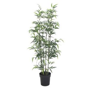 Oferta de Planta artificial Bamboo Verde 36x143cm por S/ 209,9 en Maestro