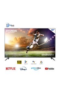 Oferta de Televisor Hyundai LED 55' UHD Smart Android TV Borderless HYLED5520A4KM por S/ 1299 en Tiendas EFE