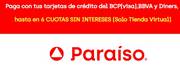 Oferta de Paraiso del Perú | Paga en 6 cuotas sin interés | 30/11/2022 - 11/12/2022